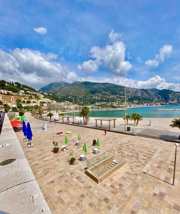 Ferienwohnung Les Logettes 2 Menton Exterior foto