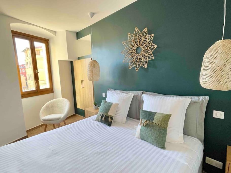 Ferienwohnung Les Logettes 2 Menton Exterior foto