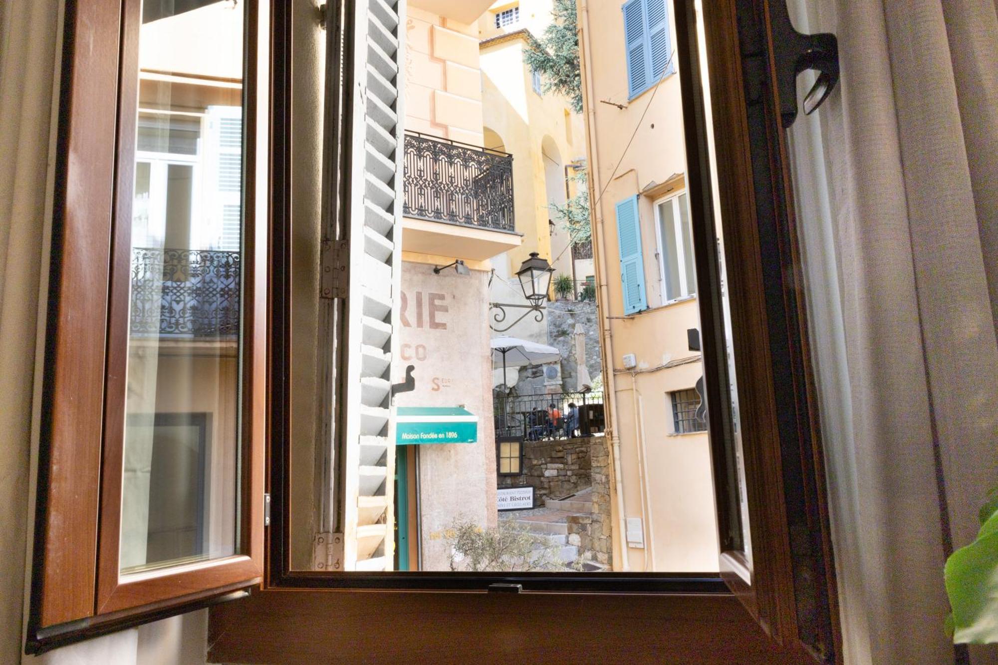 Ferienwohnung Les Logettes 2 Menton Exterior foto