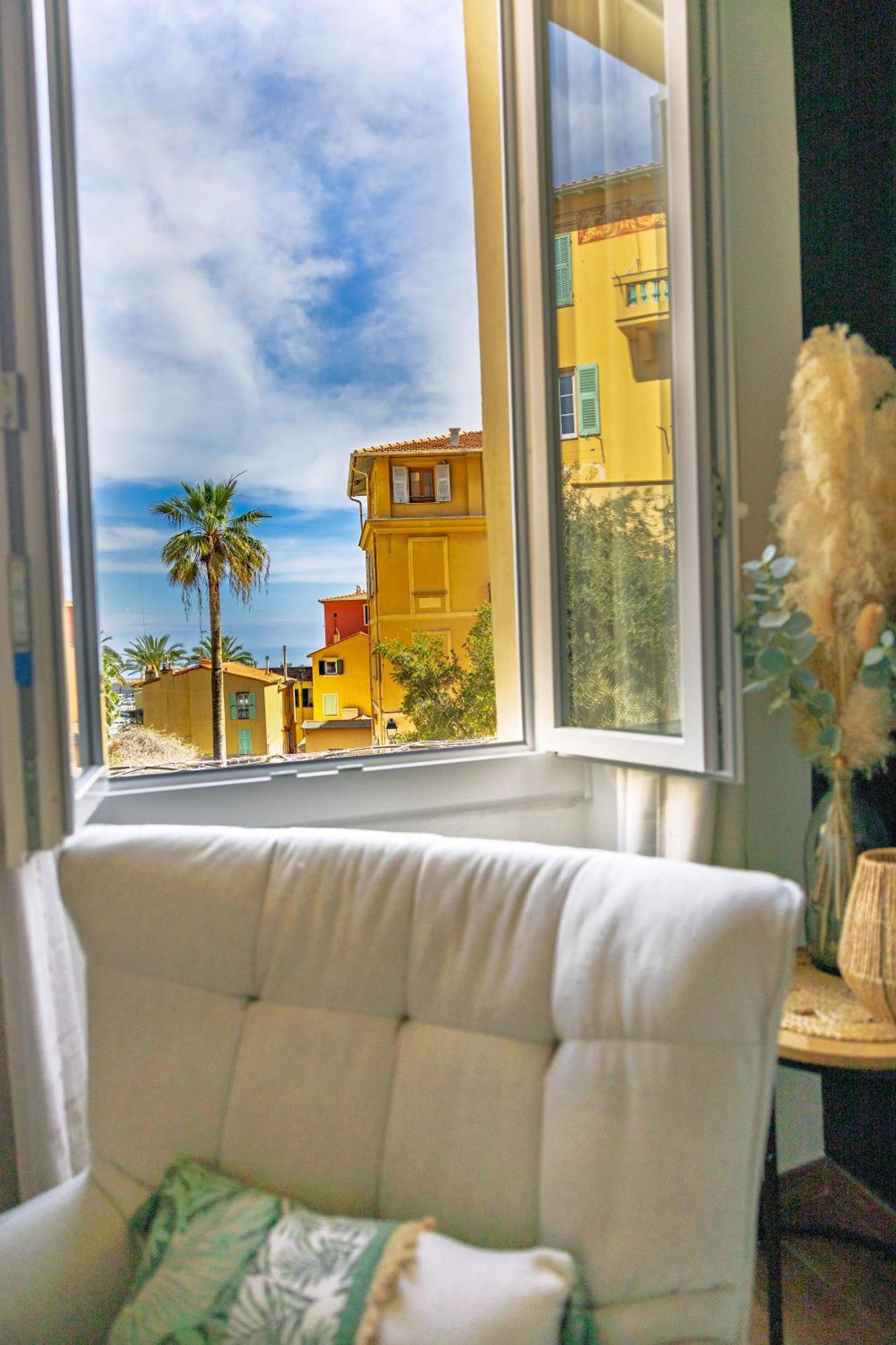Ferienwohnung Les Logettes 2 Menton Exterior foto